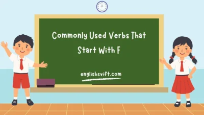 Commonly Used Verbs That Start With F