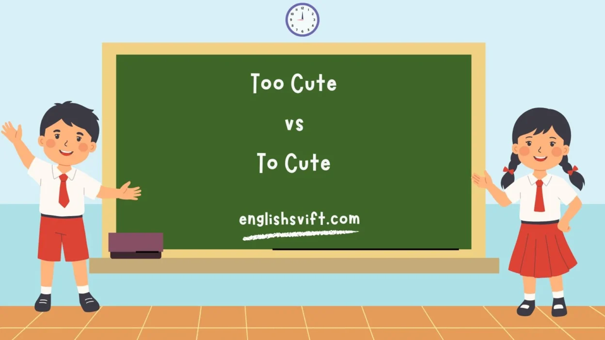 Too Cute vs To Cute