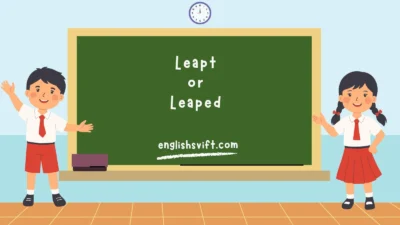 Leapt or Leaped