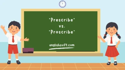 “Prescribe” vs. “Proscribe”